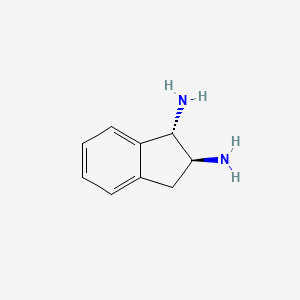 molecular formula C9H12N2 B1639749 (1S,2S)-1,2-Indandiamine 