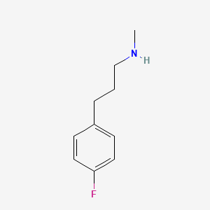molecular formula C10H14FN B1639758 4-Fluoro-N-methyl-benzenepropanamine 