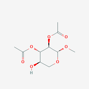 molecular formula C10H16O7 B1639771 Methyl 2,3-di-O-acetyl-b-D-xylopyranoside 
