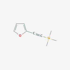molecular formula C9H12OSi B1639779 (Furan-2-ylethynyl)trimethylsilane 