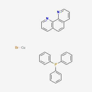 molecular formula C30H23BrCuN2P B1639805 Bromo(1,10-phenanthroline)(triphenylphosphine)copper(I) 