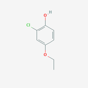 molecular formula C8H9ClO2 B1639813 2-Chloro-4-ethoxyphenol CAS No. 344326-18-7