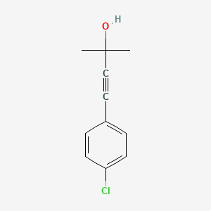 4-(4-Chlorophenyl)-2-methylbut-3-yn-2-ol