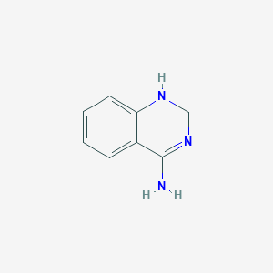 molecular formula C8H9N3 B1639863 1,2-Dihydroquinazolin-4-amine 