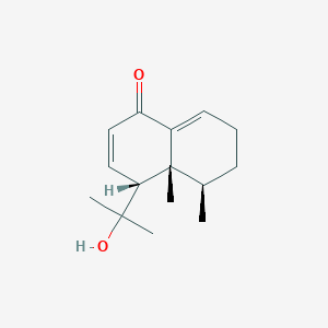 (4R,4aR,5R)-4-(2-hydroxypropan-2-yl)-4a,5-dimethyl-4,5,6,7-tetrahydronaphthalen-1-one