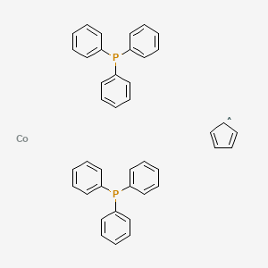 molecular formula C41H35CoP2 B1639930 Cyclopentadienyl-bis-(triphenylphosphine)cobalt(i) 