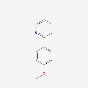 5-Methyl-2-(4-methoxyphenyl)pyridine