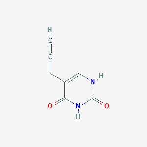 molecular formula C7H6N2O2 B163995 5-(2-Propynyl)uracil CAS No. 132400-69-2