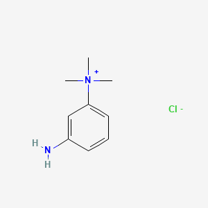 3-amino-N,N,N-trimethylbenzenaminium chloride