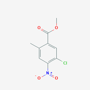 molecular formula C9H8ClNO4 B1639957 Methyl 5-chloro-2-methyl-4-nitrobenzoate 