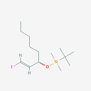 (3S)-1-Iodo-3-(tert-butyldimethylsilyloxy)-1-octene