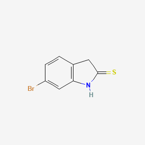 molecular formula C8H6BrNS B1639990 6-溴吲哚-2-硫酮 CAS No. 848649-94-5