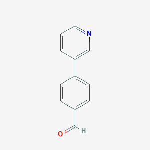 molecular formula C12H9NO B164006 4-(Pyridin-3-yl)benzaldehyde CAS No. 127406-55-7