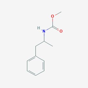 molecular formula C11H15NO2 B164007 N-(1-苯基丙烷-2-基)甲基氨基甲酸甲酯 CAS No. 27822-58-8