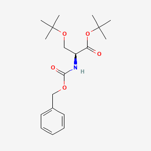 molecular formula C19H29NO5 B1640071 Z-Ser(tbu)-otbu 