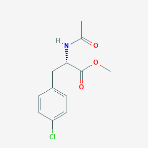 molecular formula C12H14ClNO3 B1640077 Methyl (2S)-2-acetamido-3-(4-chlorophenyl)propanoate 