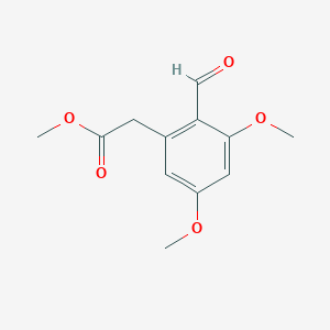 Methyl 2-formyl-3,5-dimethoxyphenylacetate