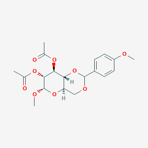 Methyl 2,3-DI-O-acetyl-4,6-O-(4-methoxybenzylidene)-A-D-glucopyranoside