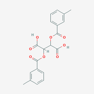 2,3-bis[(3-methylbenzoyl)oxy]butanedioic Acid