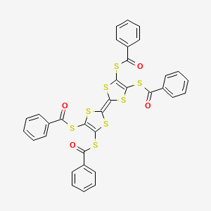 2,3,6,7-Tetrakis(benzoylthio)tetrathiafulvalene
