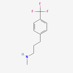 Methyl-[3-(4-trifluoromethyl-phenyl)-propyl]-amine
