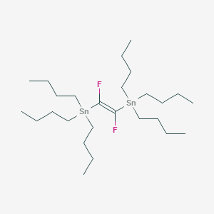 molecular formula C26H54F2Sn2 B1640285 [(1E)-1,2-Difluoro-1,2-ethenediyl]bistributylstannane 