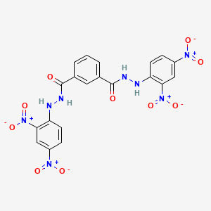 1-N',3-N'-Bis(2,4-dinitrophenyl)benzene-1,3-dicarbohydrazide