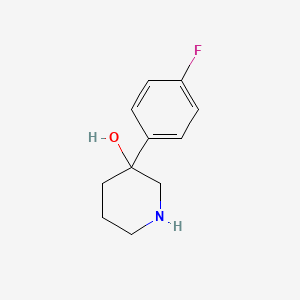 3-(4-Fluorophenyl)piperidin-3-ol