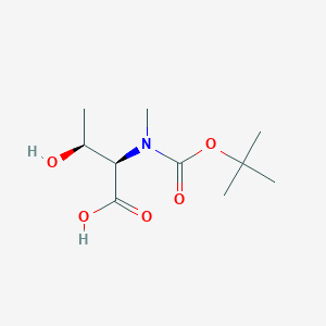 (2R,3S)-2-[tert-butoxycarbonyl-(methyl)-amino]-3-hydroxy-butanoic acid