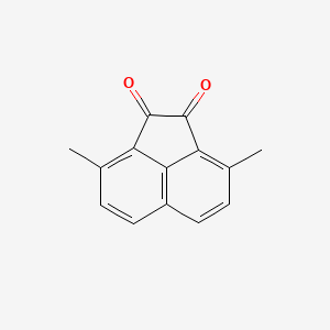 molecular formula C14H10O2 B1640474 3,8-Dimethylacenaphthenequinone CAS No. 146885-81-6