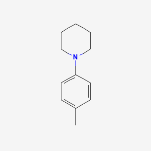 molecular formula C12H17N B1640533 1-(4-Methylphenyl)piperidine 