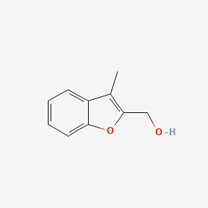B1640546 (3-Methyl-1-benzofuran-2-yl)methanol CAS No. 55581-62-9