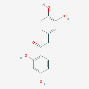 molecular formula C14H12O5 B016406 1-(2,4-二羟基苯基)-2-(3,4-二羟基苯基)乙酮 CAS No. 887354-66-7
