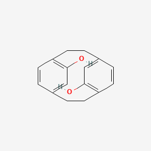 molecular formula C16H16O2 B1640617 4,12-Dihydroxy[2.2]paracyclophane 