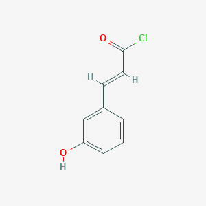 molecular formula C9H7ClO2 B1640623 3-Hydroxycinnamoyl chloride 