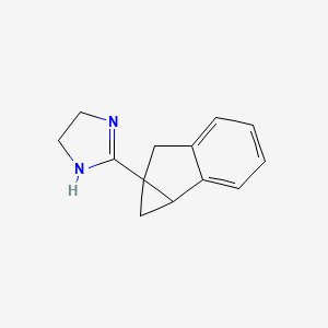 2-(1a,6-Dihydro-1h-cyclopropa[a]inden-6a-yl)-4,5-dihydro-1h-imidazole