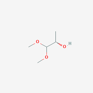 molecular formula C5H12O3 B1640665 (2S)-1,1-dimethoxypropan-2-ol 