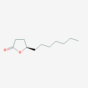 molecular formula C11H20O2 B1640711 (5R)-5-heptyloxolan-2-one 
