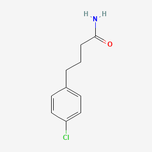 molecular formula C10H12ClNO B1640789 4-(4-Chlorophenyl)butanamide 