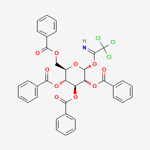 2,3,4,6-Tetra-O-benzoyl-alpha-D-glucopyranosyl trichloroacetimidate