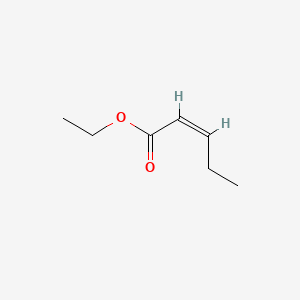 molecular formula C7H12O2 B1640831 (Z)-ethyl pent-2-enoate 