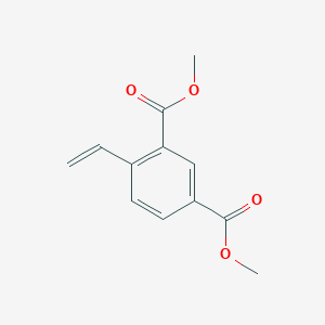 molecular formula C12H12O4 B1640888 Dimethyl 4-ethenyl-1,3-benzenedicarboxylate 