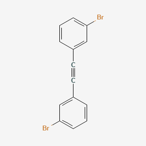 molecular formula C14H8Br2 B1640891 1,2-双(3-溴苯基)乙炔 CAS No. 153404-60-5