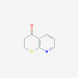molecular formula C8H7NOS B1640892 2H-thiopyrano[2,3-b]pyridin-4(3H)-one CAS No. 286472-03-5
