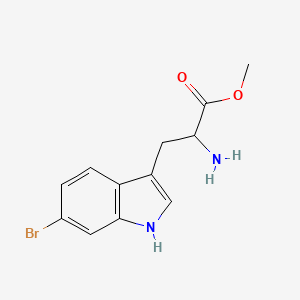 Methyl 2-amino-3-(6-bromo-1H-indol-3-yl)propanoate