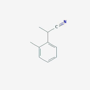 molecular formula C10H11N B1640910 2-(o-Tolyl)propanenitrile CAS No. 58422-60-9