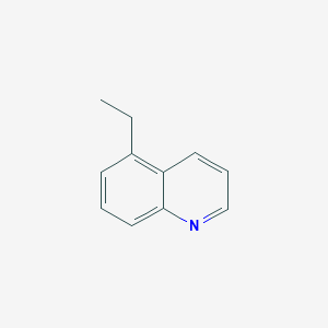 molecular formula C11H11N B1640926 5-Ethylquinoline 