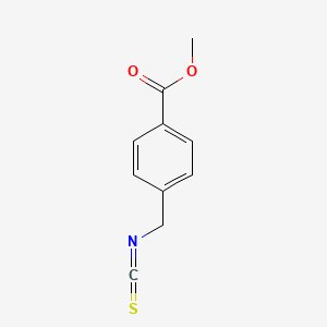 molecular formula C10H9NO2S B1640931 Methyl 4-(isothiocyanatomethyl)benzoate 