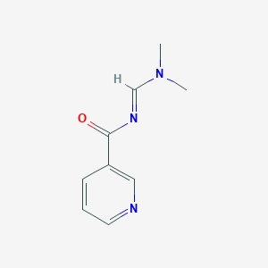 molecular formula C9H11N3O B1640951 N-dimethylaminomethylene-nicotinamide 