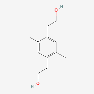 molecular formula C12H18O2 B1640971 2,5-Bis(2-hydroxyethyl)-1,4-dimethylbenzene 